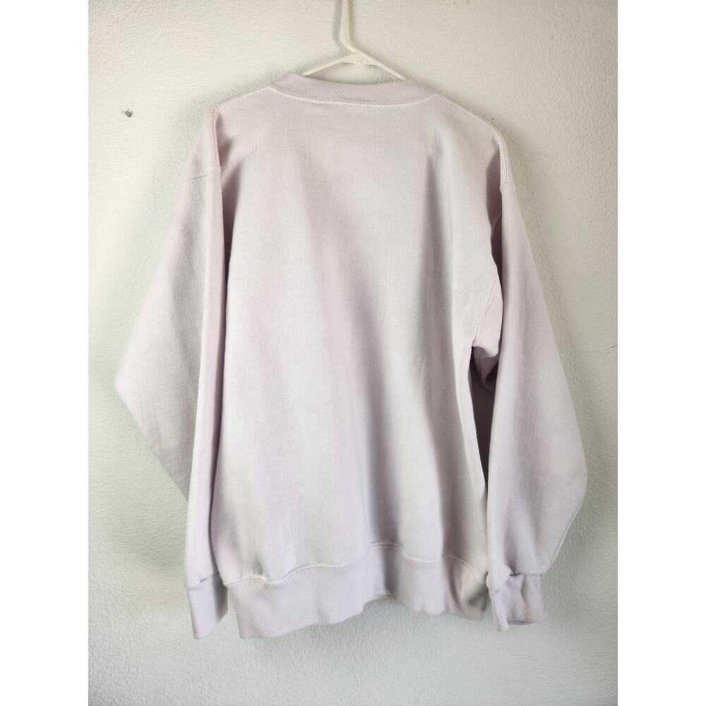 Vintage Yale Sweatshirt Unisex XL Pink Made in USA Soffe Heavy Sweats - Picture 4 of 9